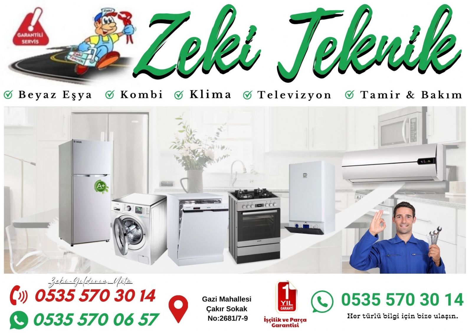 Gazi Mahallesi Beko Servisi
